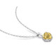 1.64 Carat (ctw) Citrine Heart Solitaire Pendant Necklace product