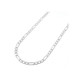 Sterling Silver Italian 3mm Figaro Link Chain Necklace product