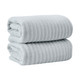Ribbed Cotton Bath Towels (2, 4 or 6- Pack) product