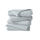 Ribbed Cotton Bath Towels (2, 4 or 6- Pack) product