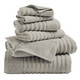 Ribbed Cotton Bath Towels (2, 4 or 6- Pack) product