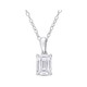 1.00 Carat (ctw) Simulated Moissanite Solitaire Necklace product