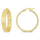 14K Yellow Gold Five Row Hoop Earrings (29mm) product