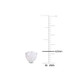1.00 Carat (ctw) Opal Solitaire Stud Heart Earrings product