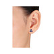 1.80 Carat (ctw) Lab-Created Blue and White Sapphire Earrings product