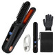 2‑in‑1 Cordless Ceramic Flat Iron & Hair Straightening Brush product