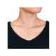 1.00 Carat (ctw) Opal Oval Solitaire Pendant Necklace product