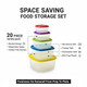 Variety Pack Food Storage Containers (20 Piece Set) product