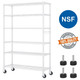 6-Tier Wire Shelving with Wheels product