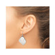 Stainless Steel Brushed and Polished Earrings product