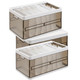 Foldable Storage Bins with Lids (3-Pack) product