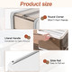 Foldable Storage Bins with Lids (3-Pack) product