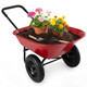 2-Tire Garden Wheelbarrow product