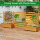 Air Conditioner Fence with Planter Box  product