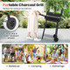 Barrel Charcoal Grill with Adjustable Air Vents  product