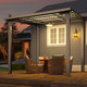 Outdoor Pergola Heavy-Duty Lean-to Metal Awning product