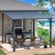 Outdoor Pergola Heavy-Duty Lean-to Metal Awning product