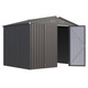 8' x 6' Metal Outdoor Lockable Storage Shed product