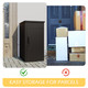 Lockable Anti-Theft Parcel Drop Box with Mailbox product