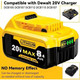 20V 8.4Ah True Capacity Replacement Battery for Dewalt product