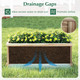 Acacia Wood Raised Garden Bed (1 or 2-Pack) product