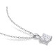 1.25 Carat (ctw) Lab-Created Moissanite Princess-Cut Solitaire Necklace product