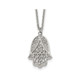 Stainless Steel Hamsa Pendant Necklace  product