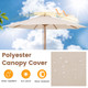 Adjustable Height Patio Umbrella  product