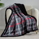 Plaid Printed Throw product