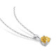 3/4 Carat (ctw) Citrine Solitaire Round Pendant Necklace product