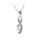 Sterling Silver Infinity Pendant Necklace with Chain product