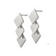 Stainless Steel Geometric Squares Dangle Earrings product