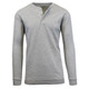 Men's Thermal Waffle Knit Long Sleeve Henley Shirt product