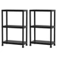Heavy-Duty Plastic Storage Shelves (1 or 2 Pack) product