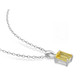 1.12 Carat (ctw) Citrine Emerald-Cut Pendant Necklace product