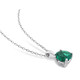 1.85 Carat (ctw) Lab-Created Emerald Solitaire Necklace product