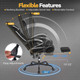 Gaming Chair with 360° Rolling Casters and Heavy-Duty 5-Claw Metal Base product