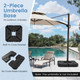 Patio Umbrella Base with Handles product