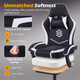 Rolling Gaming Chair with Heavy-Duty 5-Claw Metal Base  product