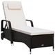 Outdoor Chaise Lounge with Adjustable Backrest product