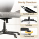 Armless Wide Cross Legged Office Chair product