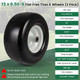 13 x 6.50-6 Tubeless Tires and Wheels (2-Pack) product