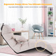 Folding Floor Chair with 5-Position Backrest product