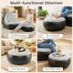 Inflatable Lounge Chair with Ottoman product
