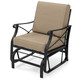 Outdoor Glider Rocking Chair with 105° Inclined Backrest product