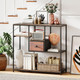 40" Console Table with Drawer and 4-Tier Shelf product