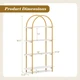 4-Tier Arched Bookshelf product