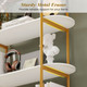 4-Tier Arched Bookshelf product