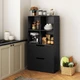 51” 5-Tier 4-Cube Bookcase with 2 Drawers product