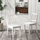 Wood Dining Chair with Rubber Wood Legs (Set of 2) product